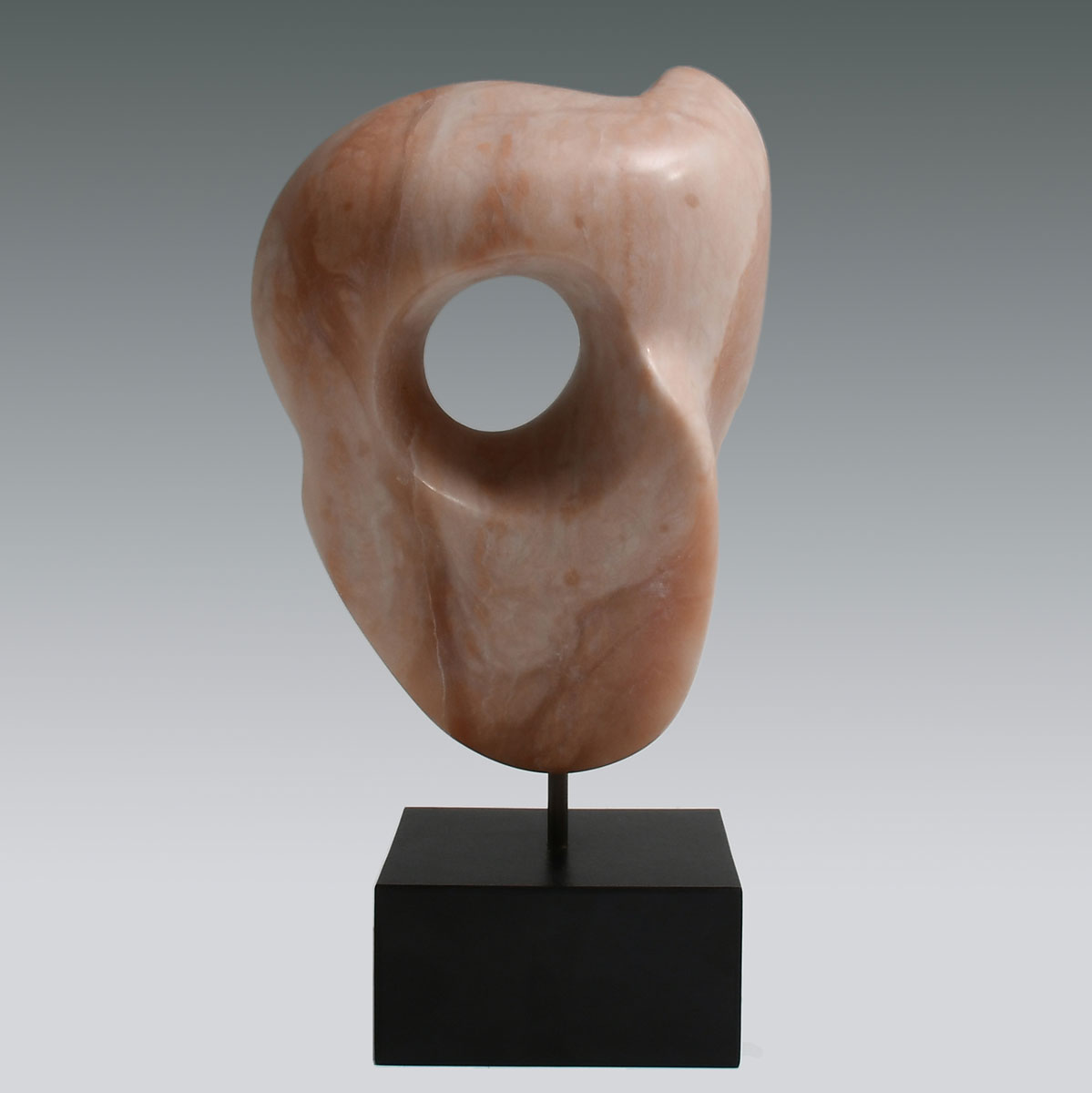 ABSTRACT PINK MARBLE SCULPTURE 275952