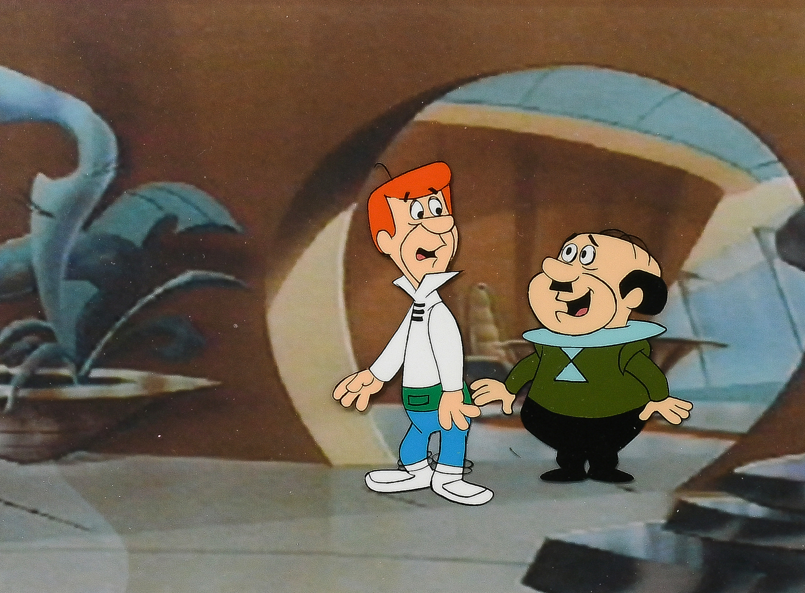 JETSONS ANIMATION CEL Scene picturing 275b09