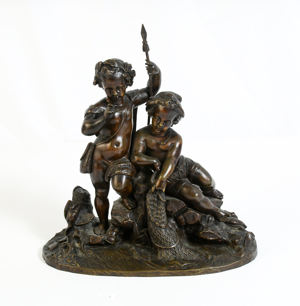 19TH CENTURY FRENCH BRONZE FIGURAL 275b40