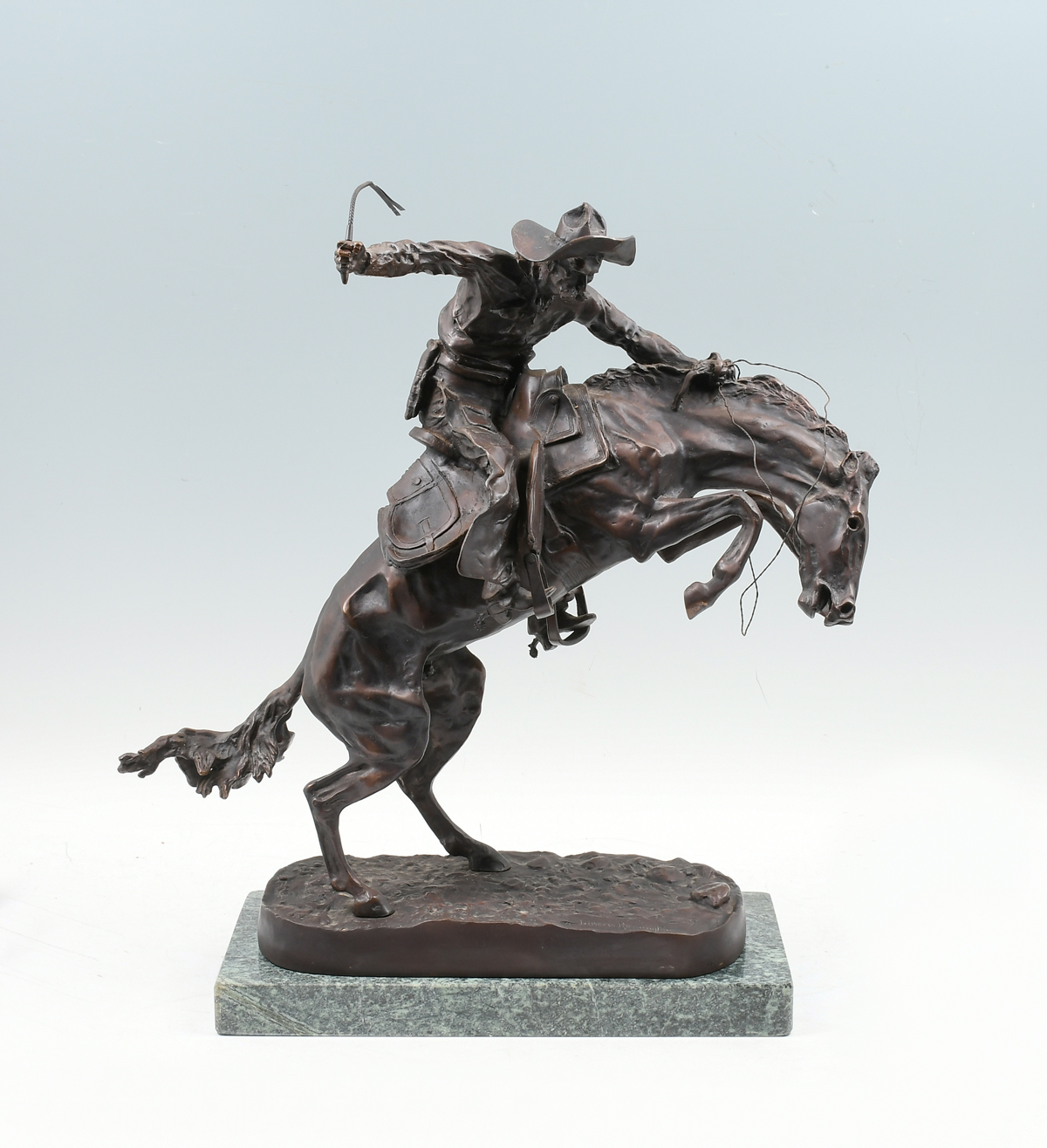 BRONCO BUSTER BRONZE AFTER FREDERIC