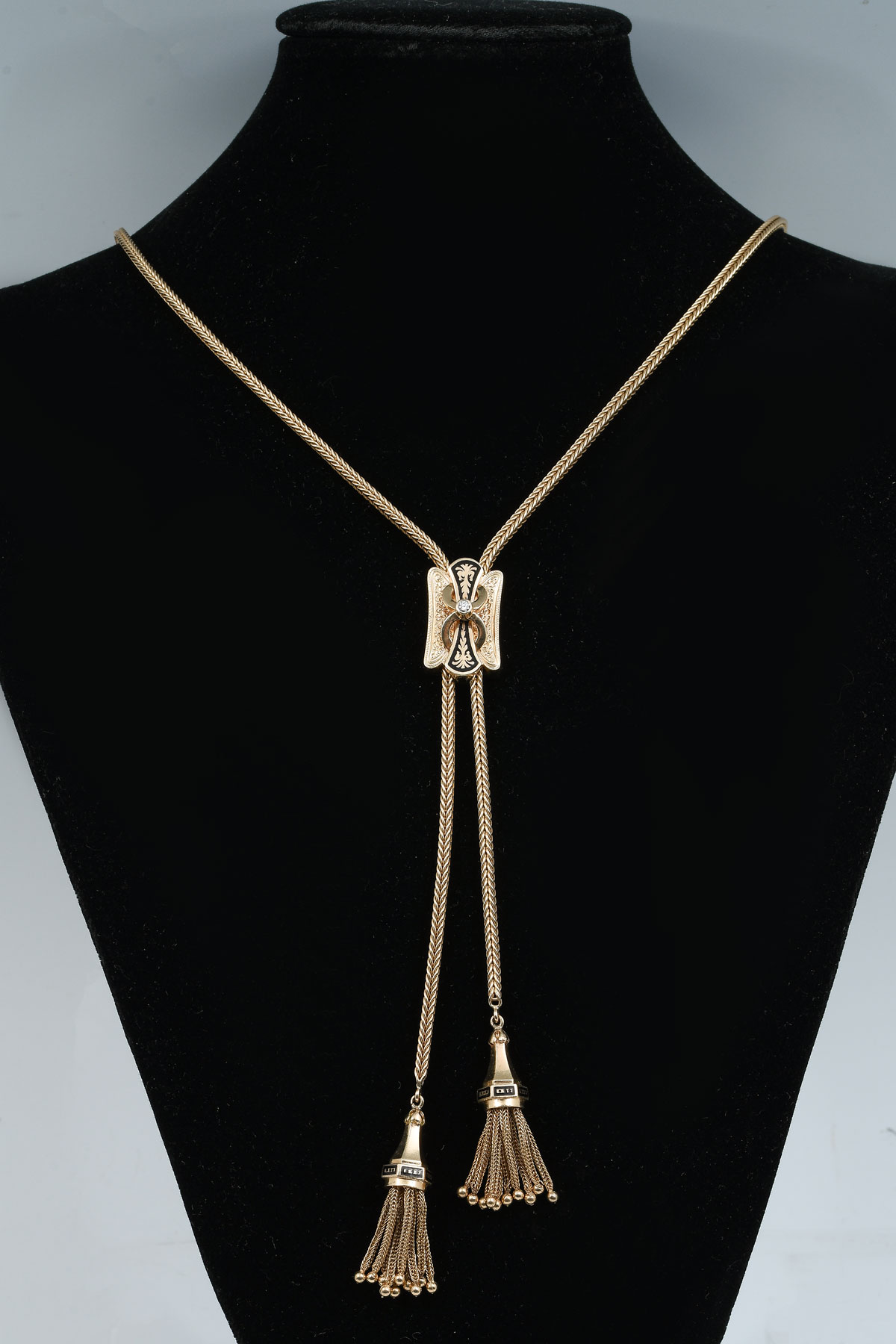 MID CENTURY VICTORIAN 14K TASSEL