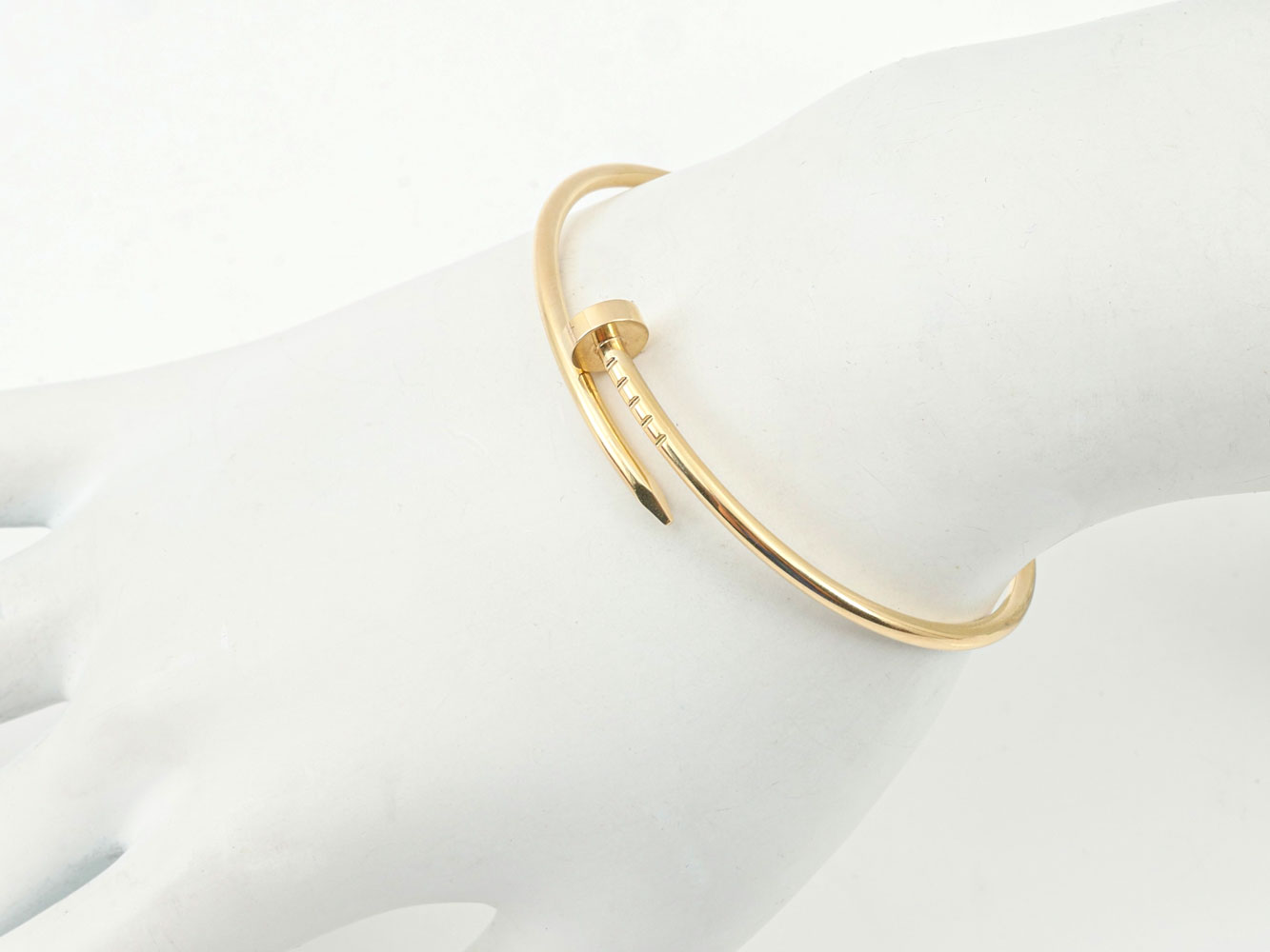 18K CARTIER JUSTE UN CLOU BRACELET 273957