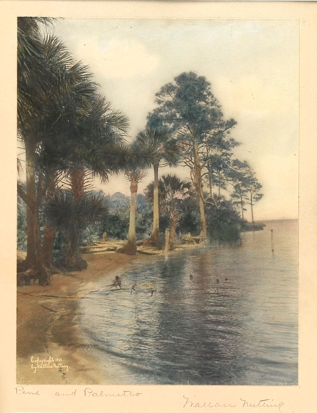 WALLACE NUTTING FLORIDA HAND TINTED