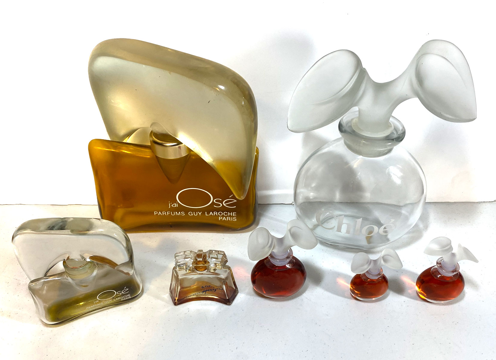 7 PIECE PERFUME BOTTLES 1 Karl 274556