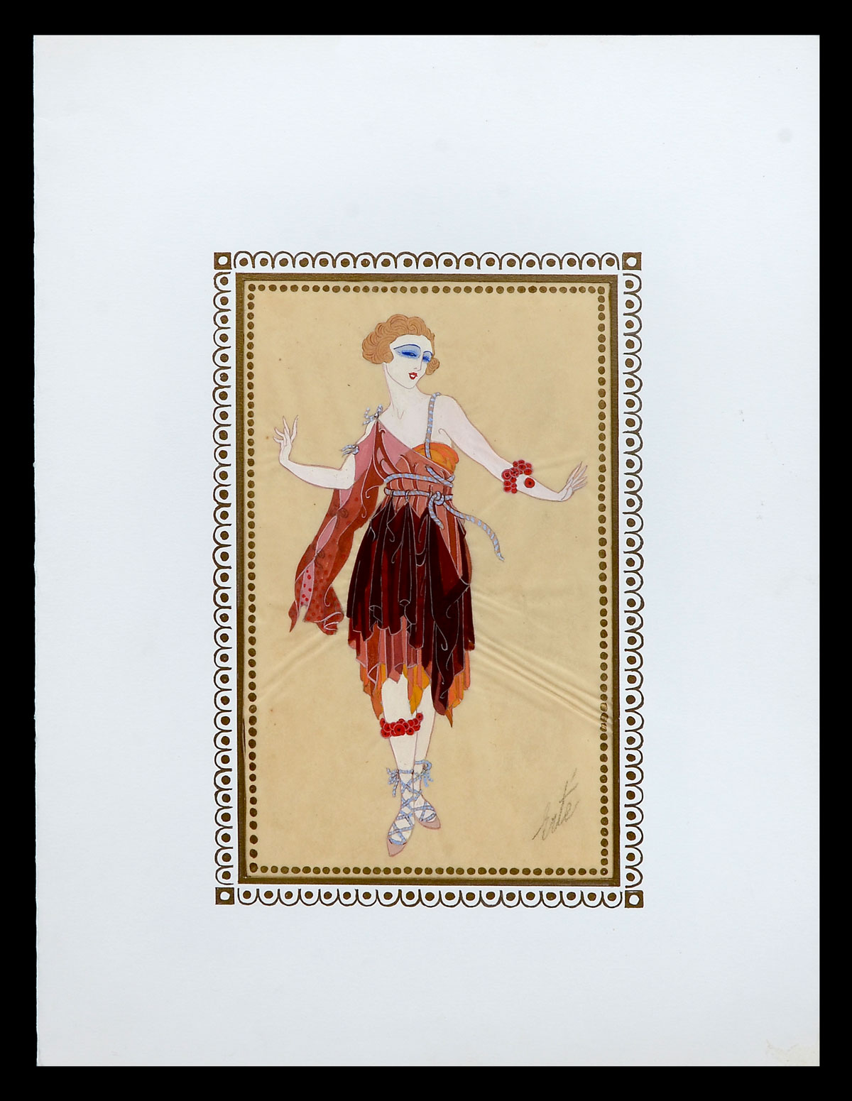 ERTE Russian 1892 1990 Costume 276e4f