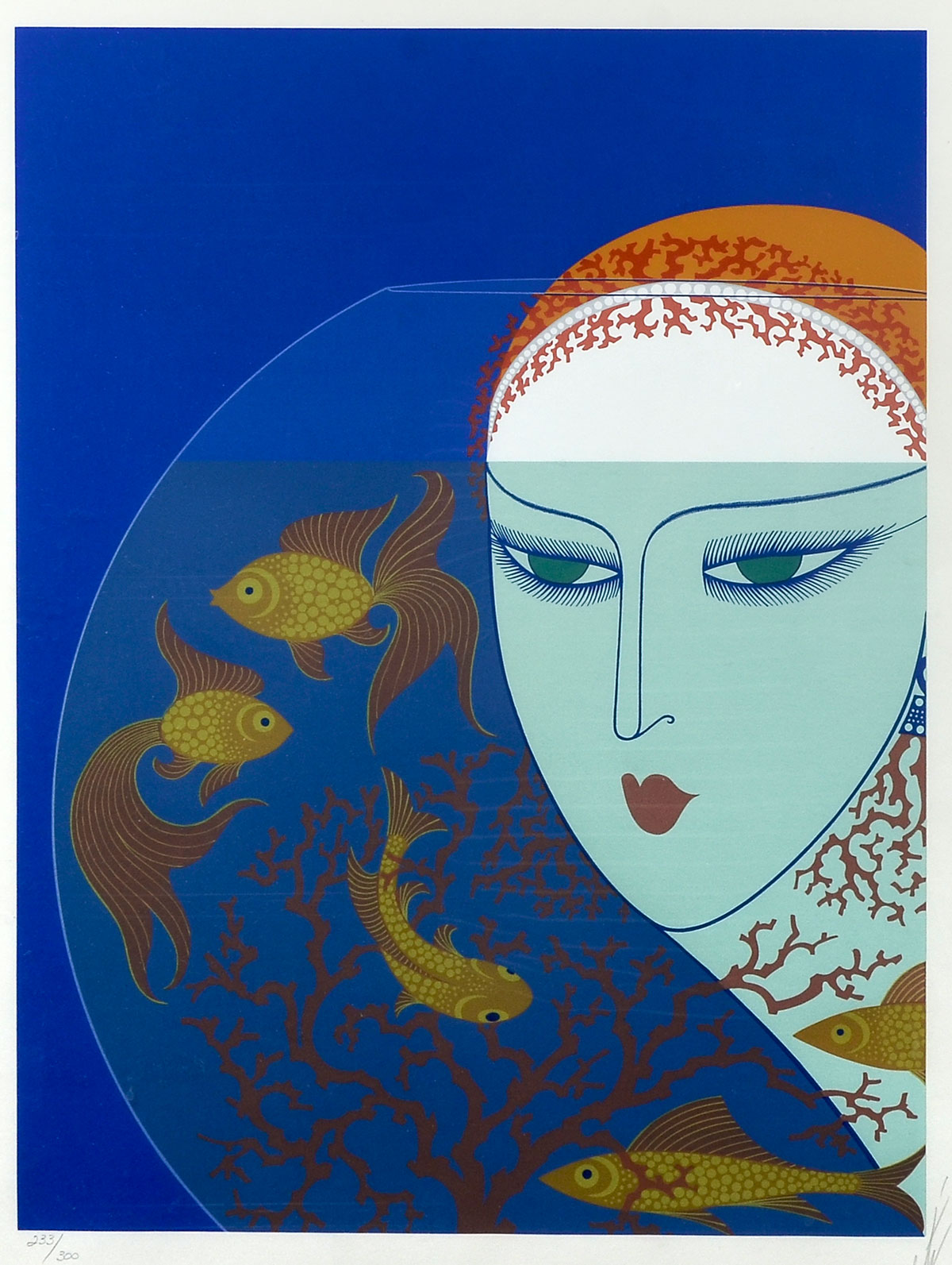 ERTE, (Russian, 1892-1990): ''Fish