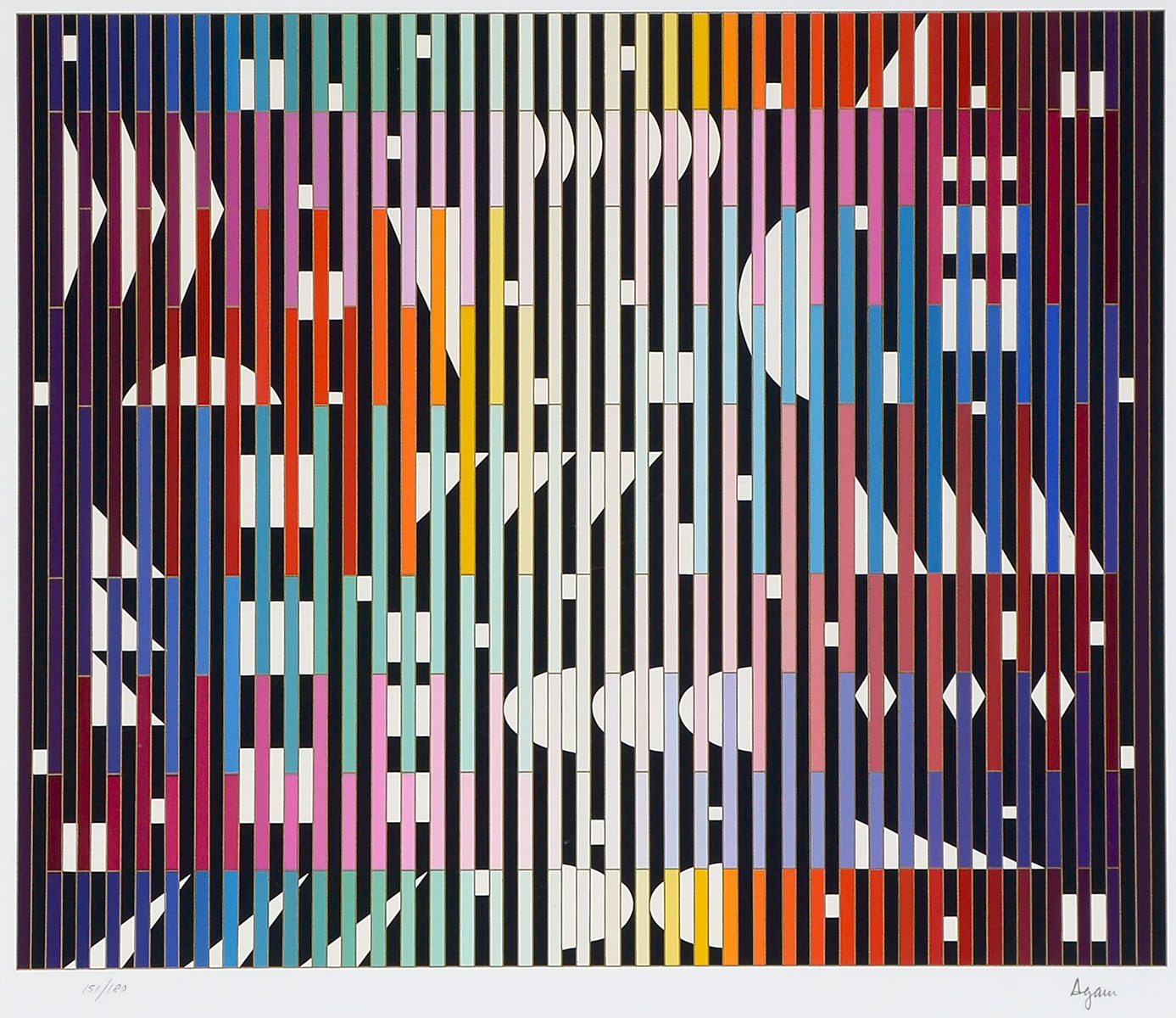 AGAM, Yakov (Israel, 1928-): Op Art