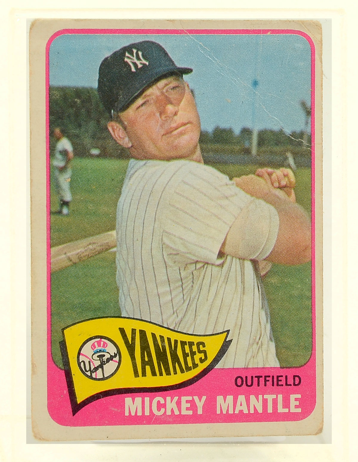 1969 TOPPS MICKEY MANTLE CARD,