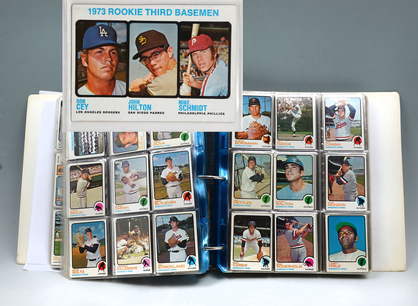 1973 TOPPS BASEBALL CARD ALBUM: Complete