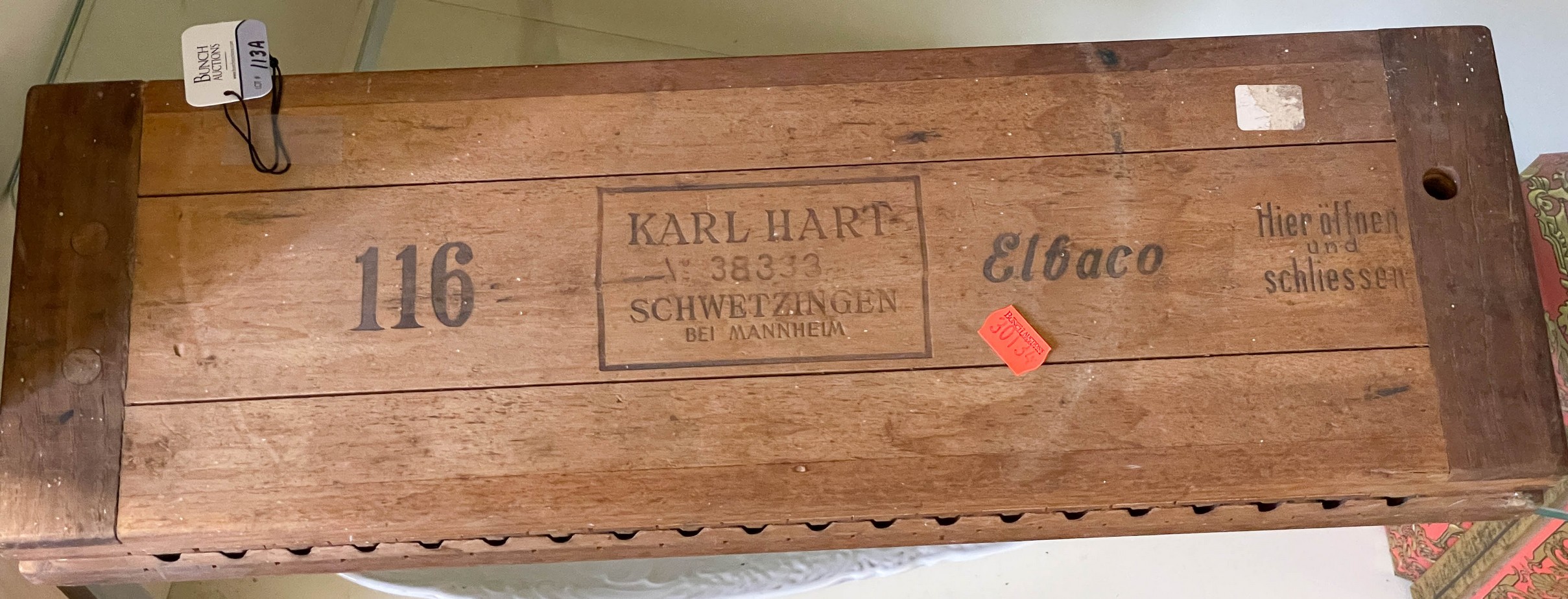 Wood cigar mold, (20) holes, Karl