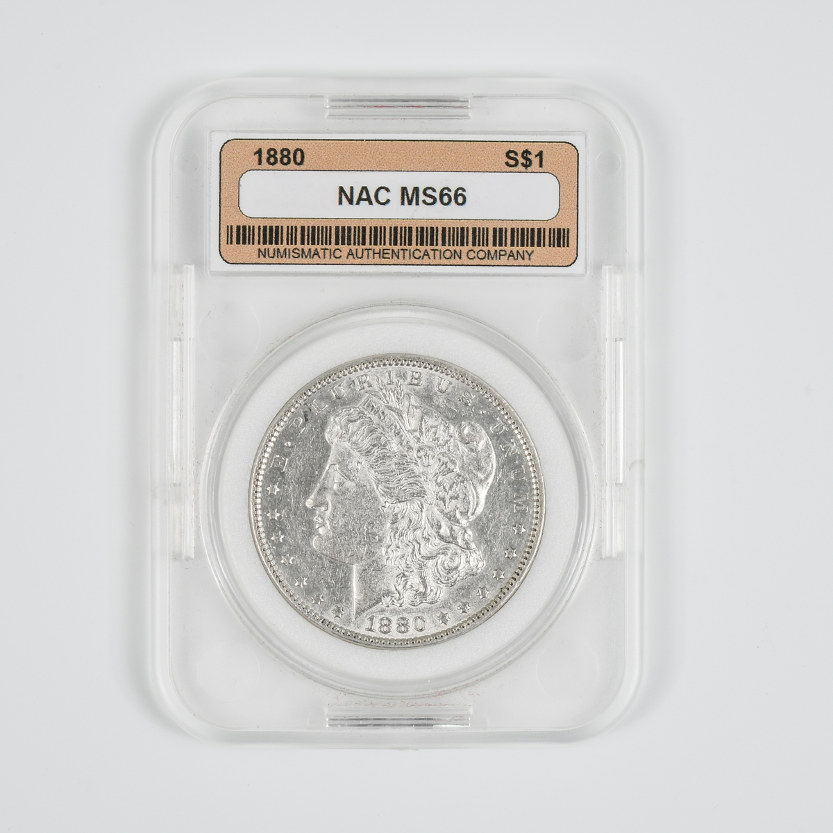 1880-S $1 MORGAN SILVER DOLLAR