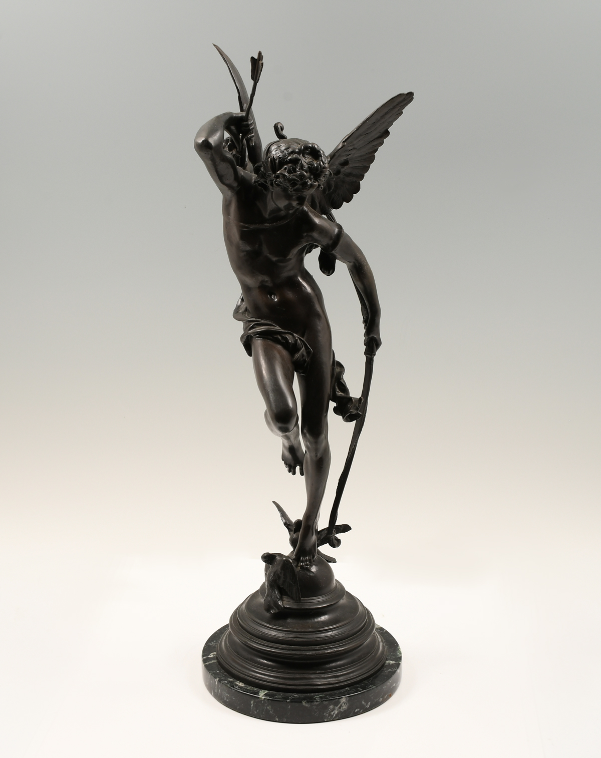 CUPID BRONZE AFTER THE ANTIQUE  27667d