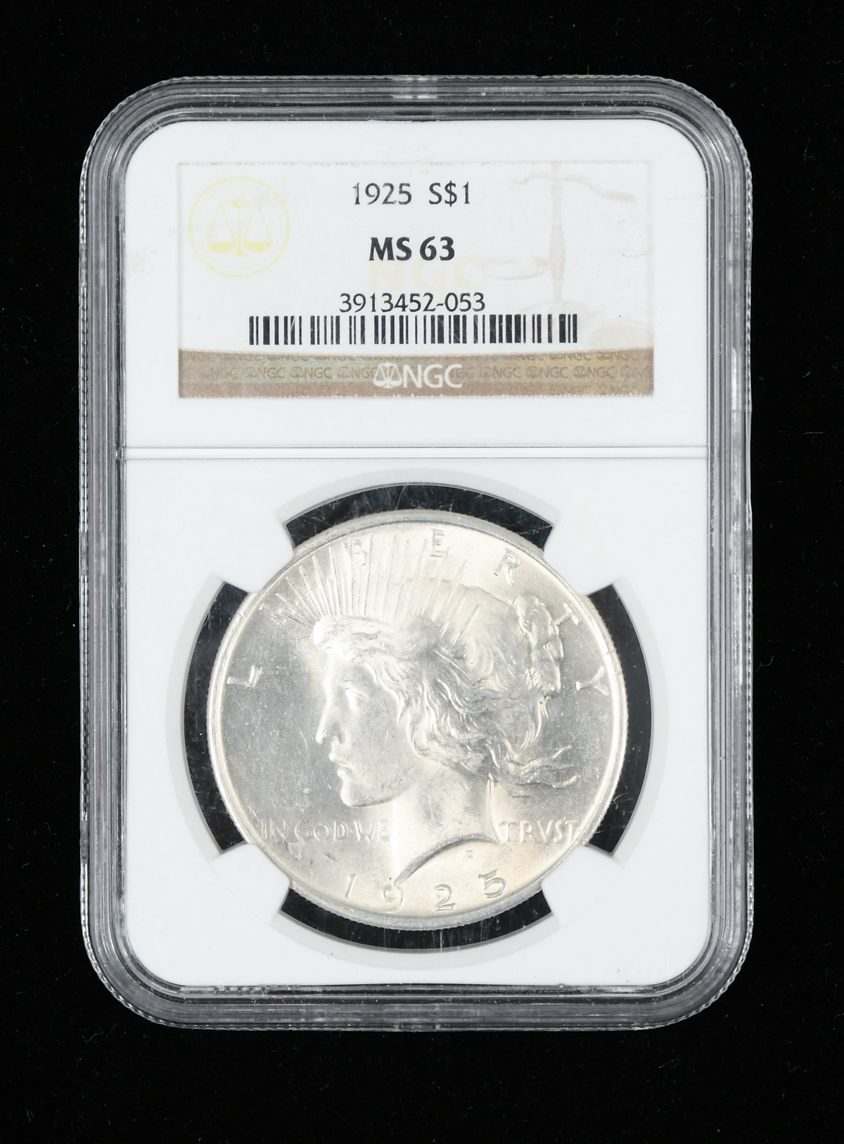 U.S. MINT 1925 PEACE DOLLAR MS