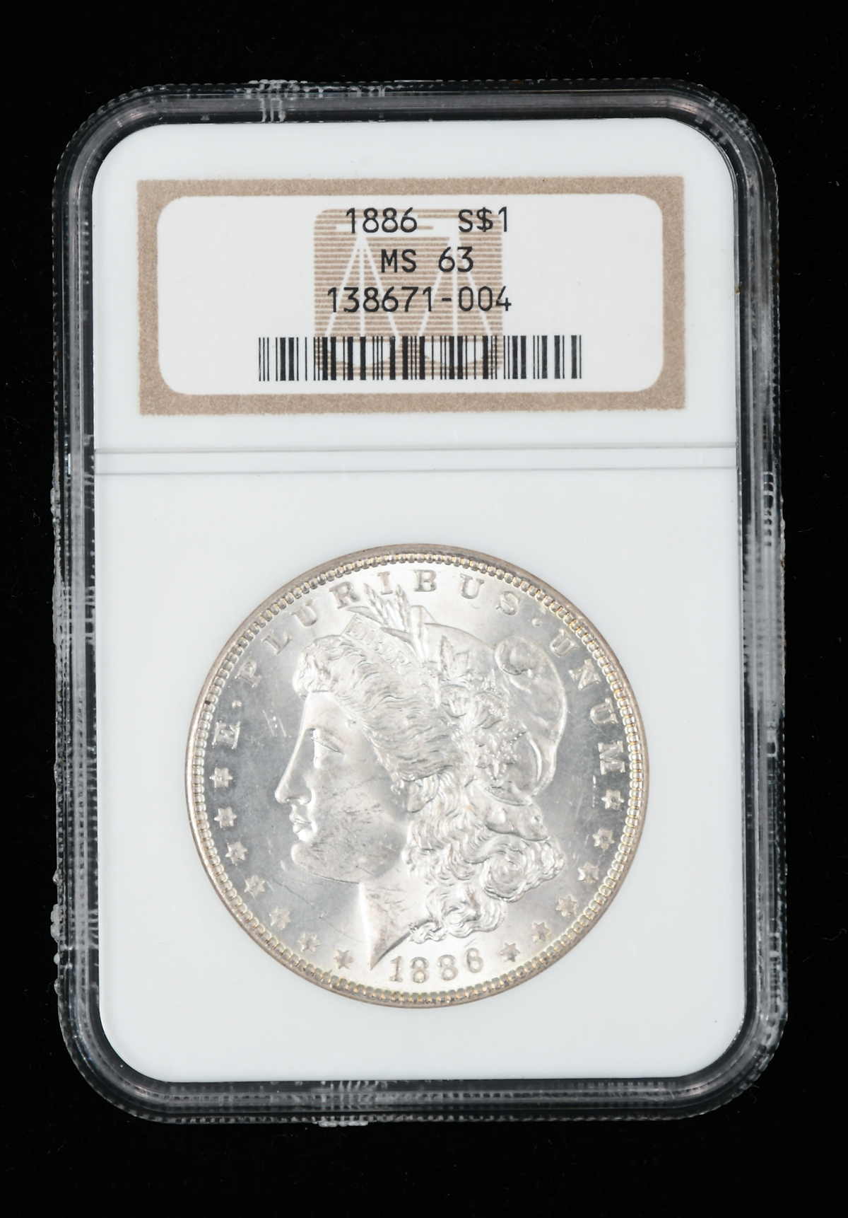 U S MINT 1886 S MORGAN DOLLAR 276696