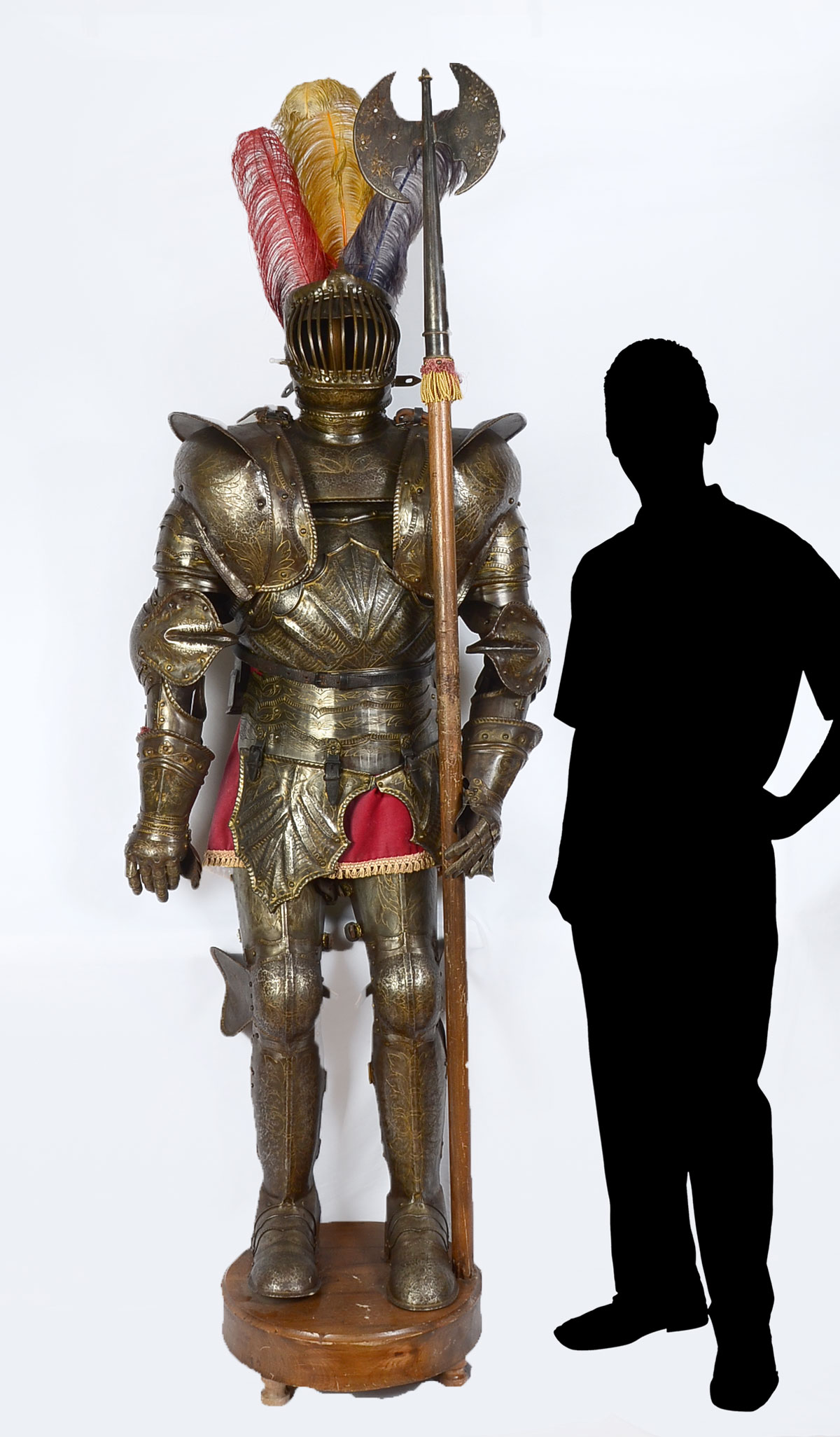 FULL BODY SUIT OF ARMOR: Engraved