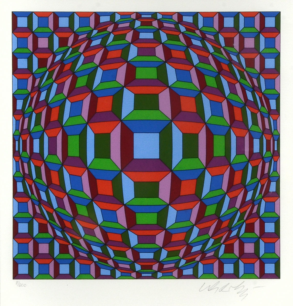 VASARELY, Victor, (Hungary, 1906-97):