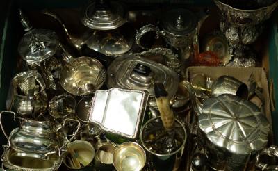 A large collection of silver plate 2794dc