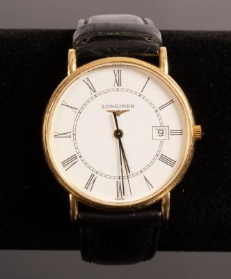 A gentleman s 18k gold cased Longines 279523