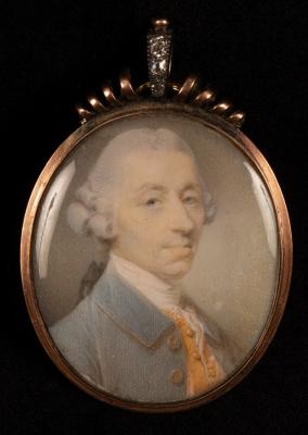 Attributed to Jeremiah Meyer 1735 1827 Portrait 279538