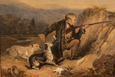 After Sir Henry Edwin Landseer Hunter 27955d