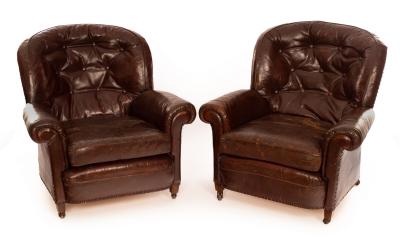 A pair of 20th Century leather 2795c1