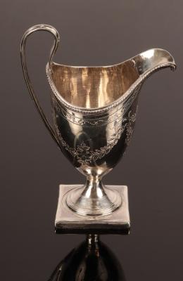 A George III silver jug Peter 2795ca