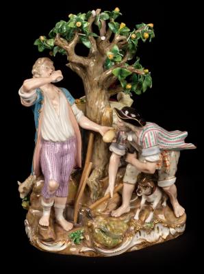 A large Meissen figure group of 2796c5