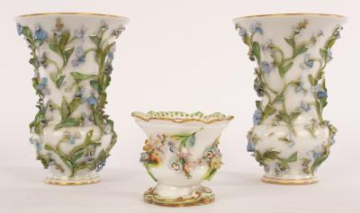 A pair of late 19th Century Meissen