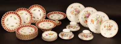 A Copeland part dessert service 2796dc