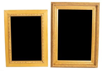 Two gilt framed wall mirrors the 279751