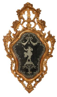 A late 18th Century Venetian giltwood