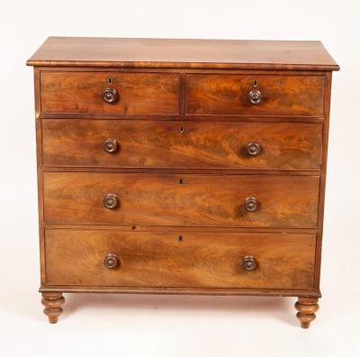 A Victorian mahogany chest of two 2797bd