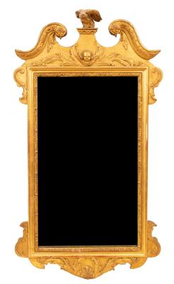 A Georgian gilt framed mirror with 2797c5