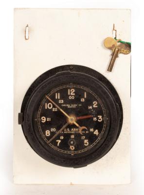 A US Army Message Centre Clock