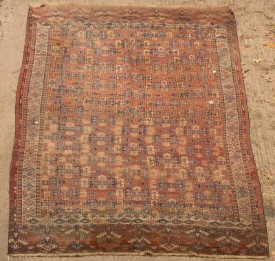 A Yomut main carpet, West Turkestan,