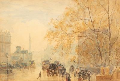Herbert Menzies Marshall 1841 1913 Whitehall watercolour  279879