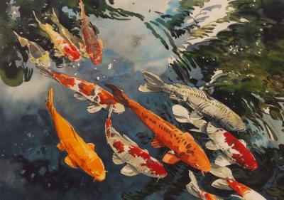 20th Century School/Koi Carp in