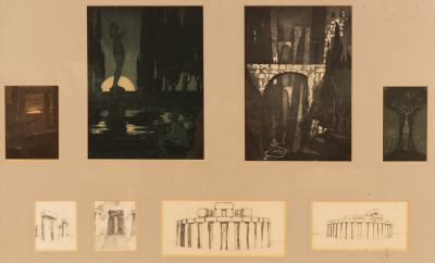 Stella Langdale (1880-1976)/Four aquatints