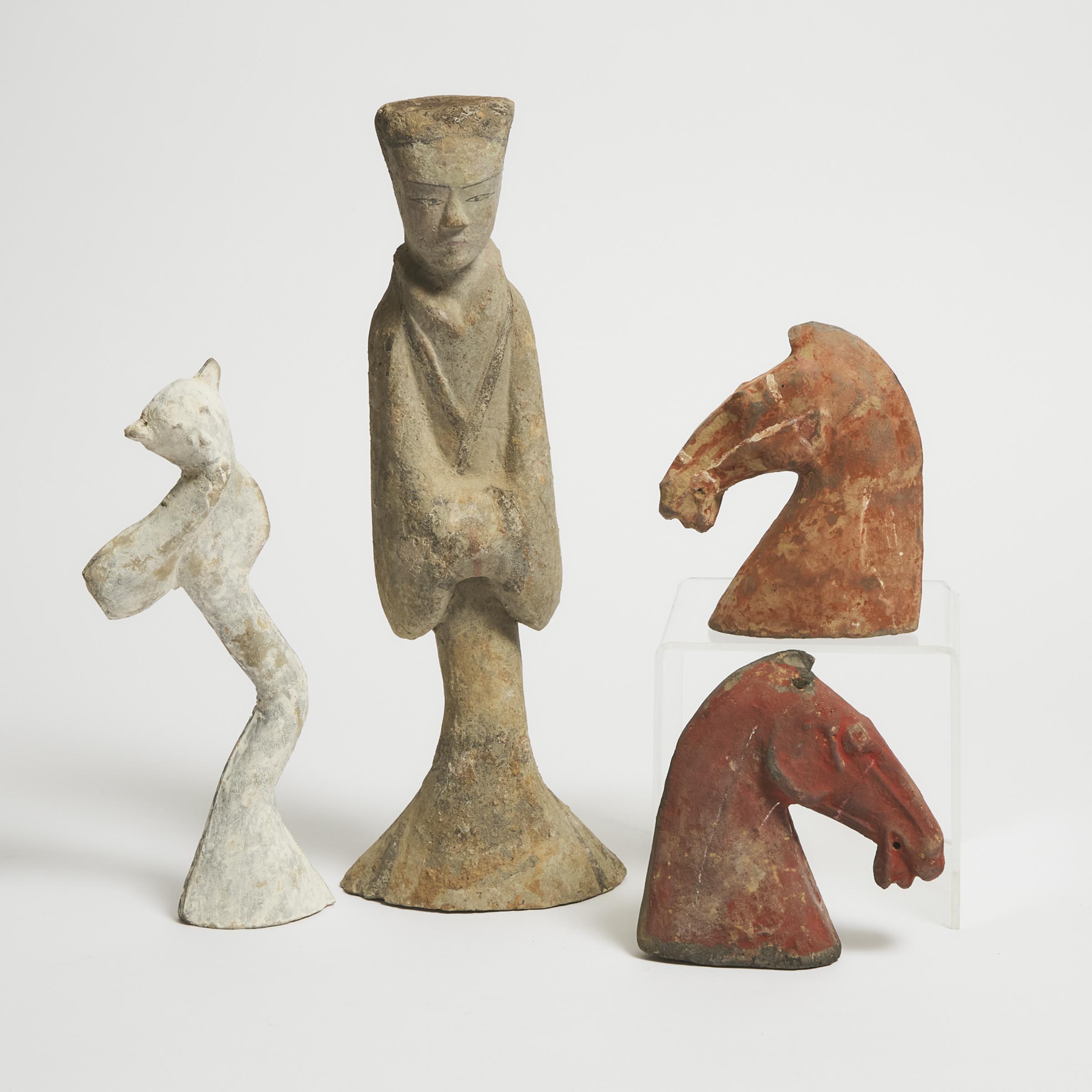 A Group of Four Pottery Figures 279b48