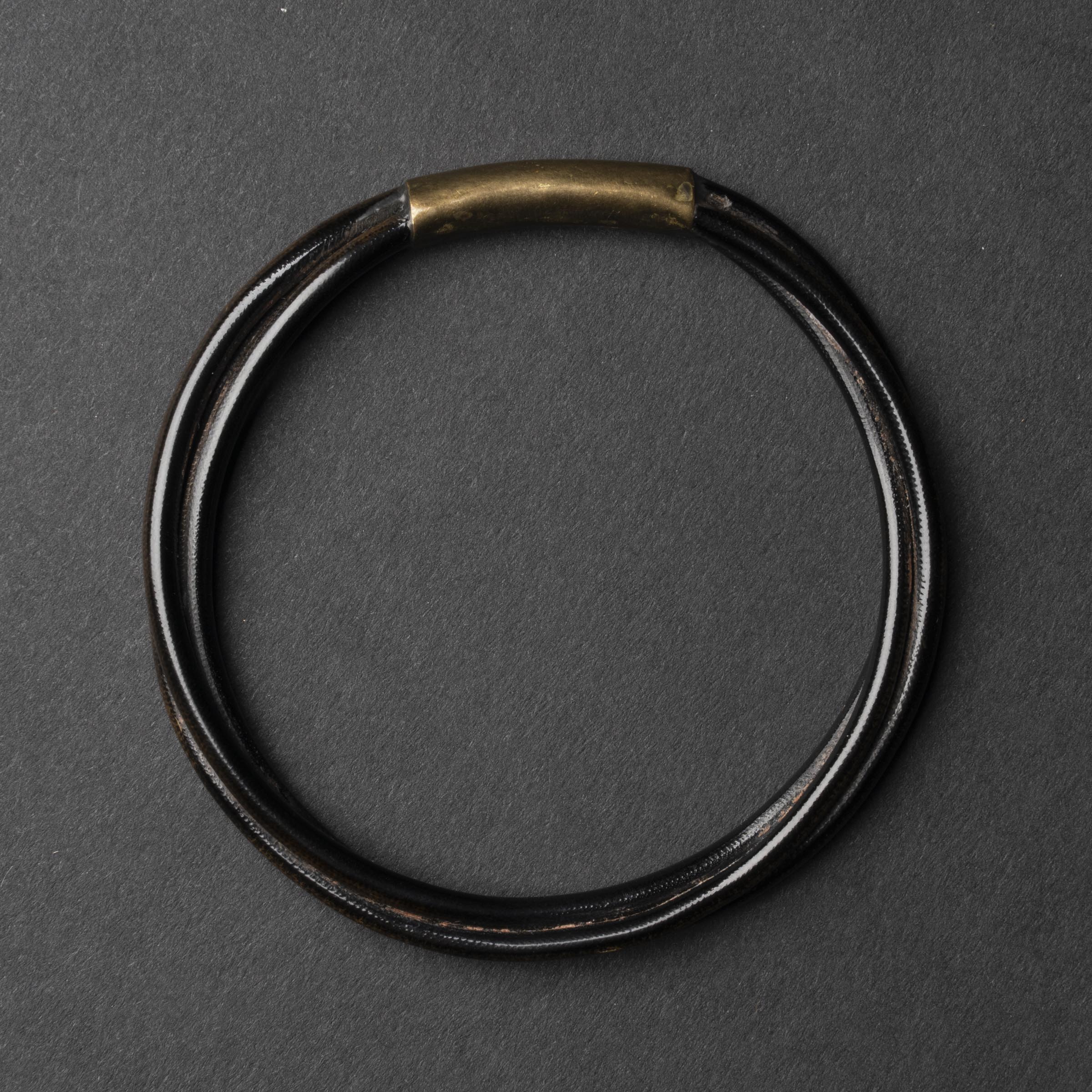 A Black Coral Rope Twist Bangle  279b68