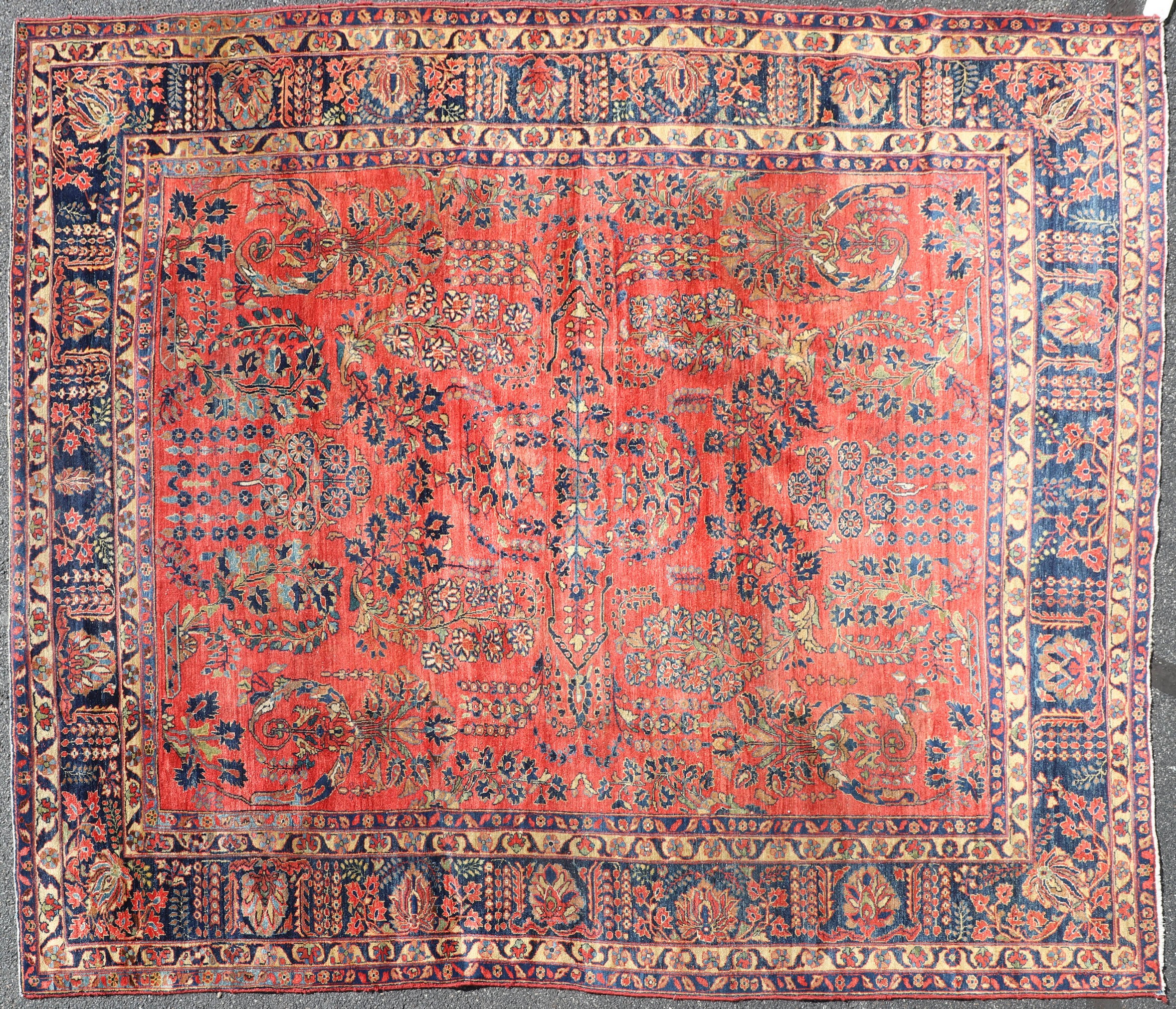 8 7 X 11 2 Antique Persian Mohajeran 27a33a