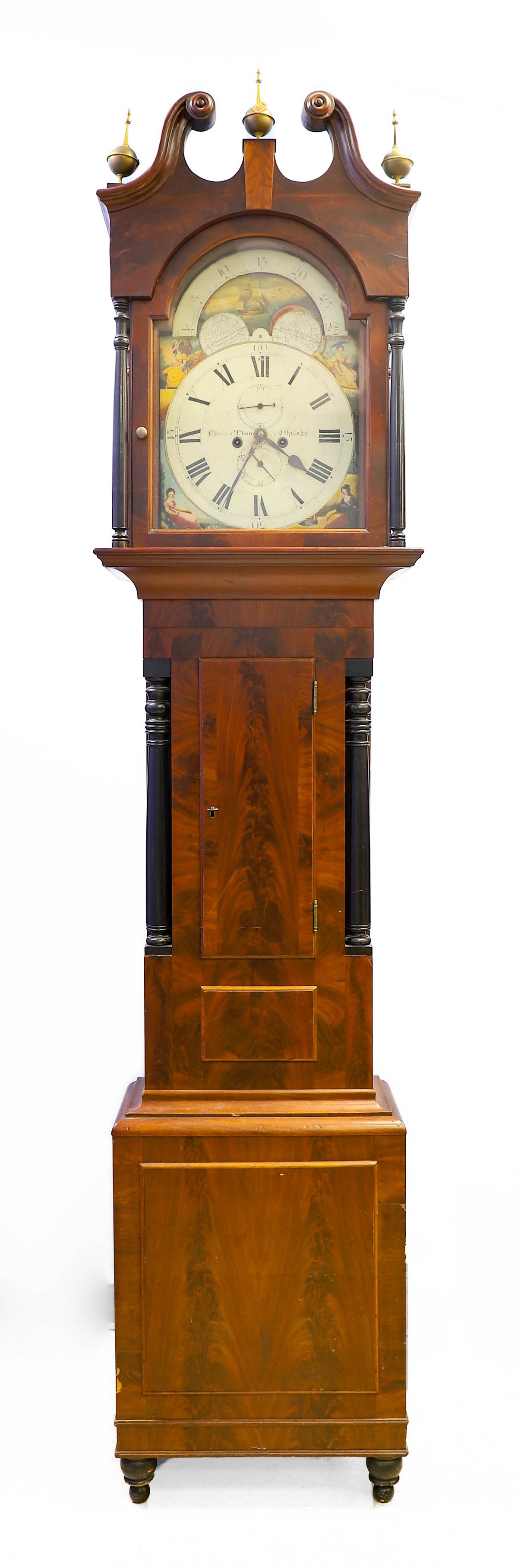 American Federal Tall Clock Charles 27a3c1