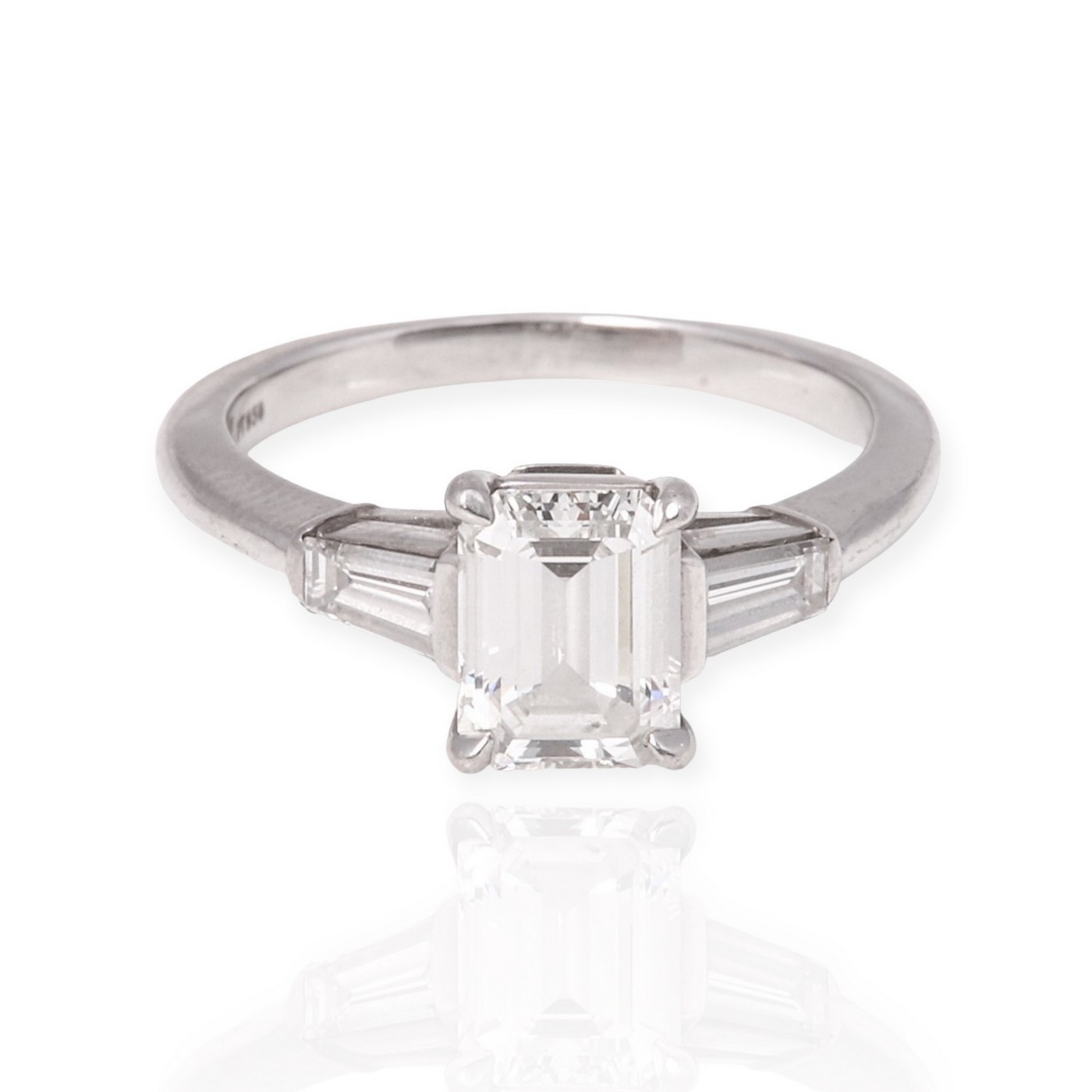 Tiffany Platinum Diamond Engagement