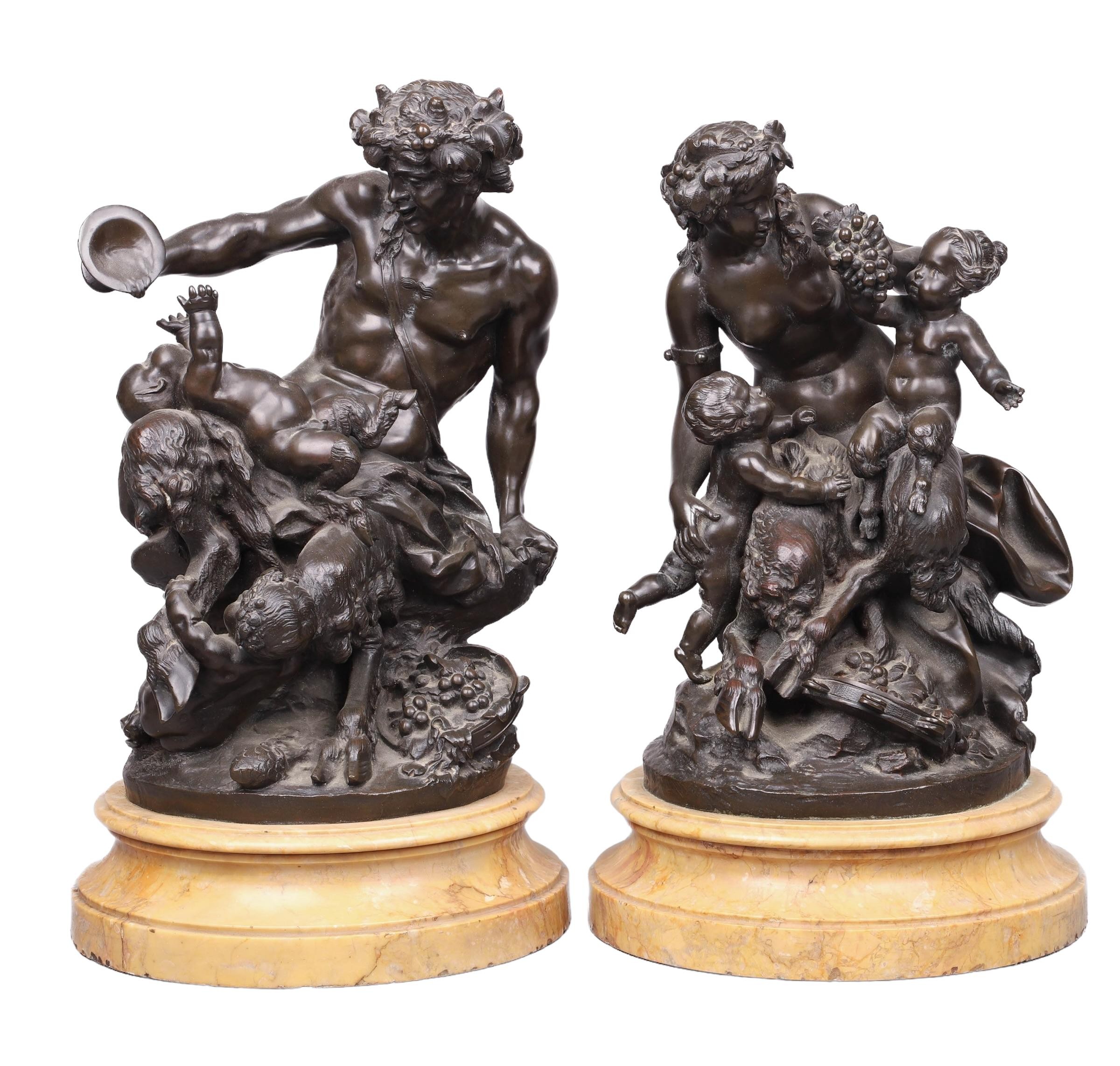  2 Bronze sculptures after Michel 27a441