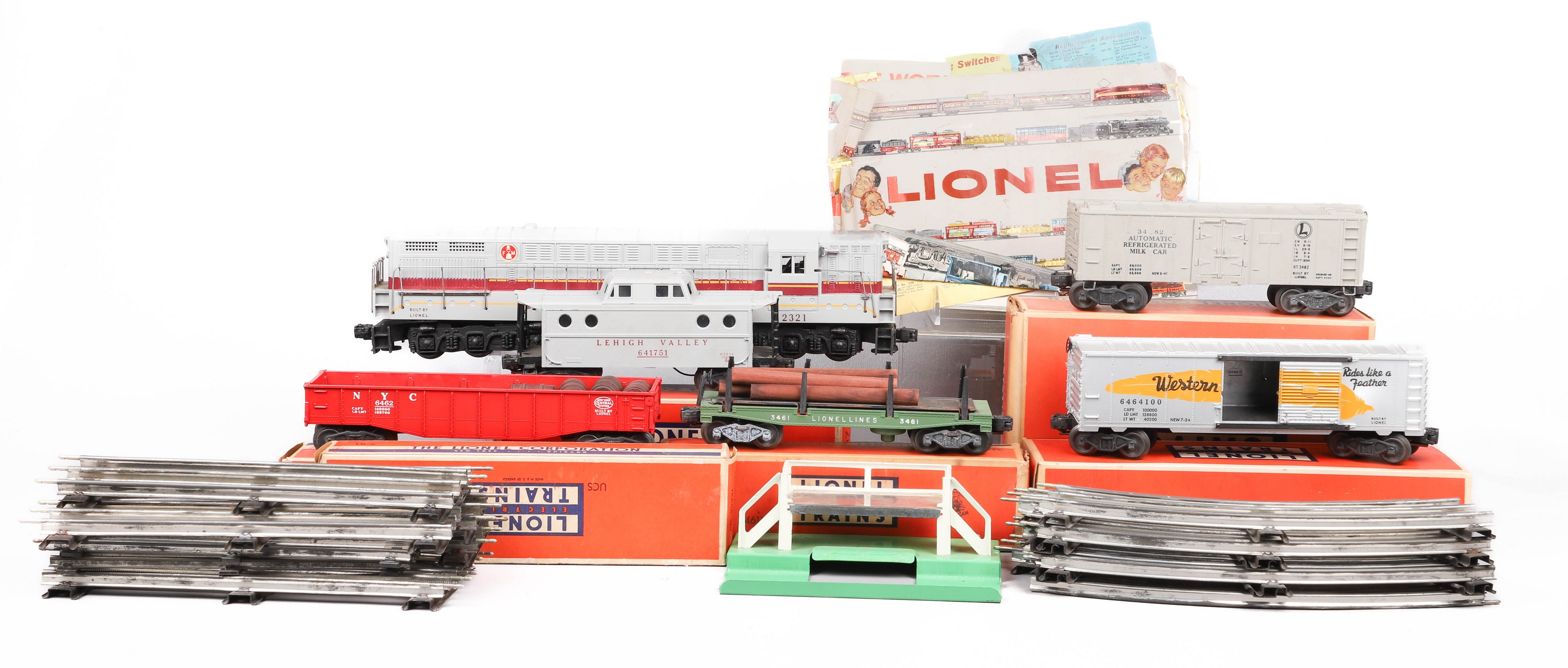 Lionel train and track to include