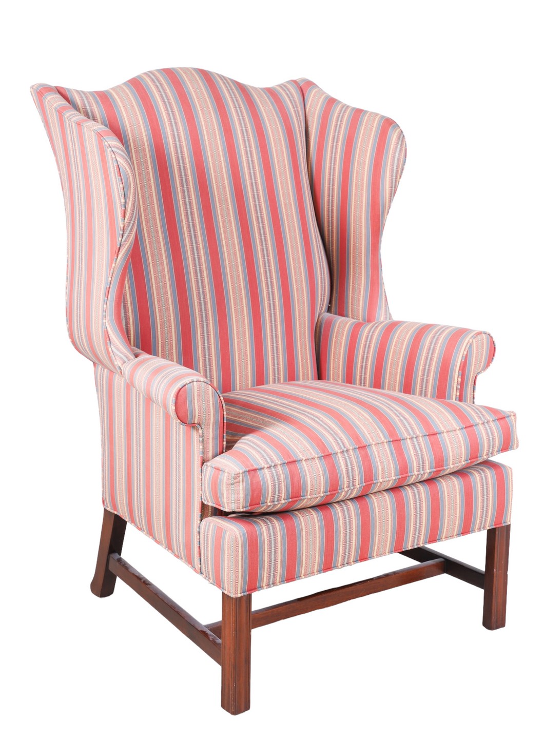 JJ Holley Chippendale style upholstered