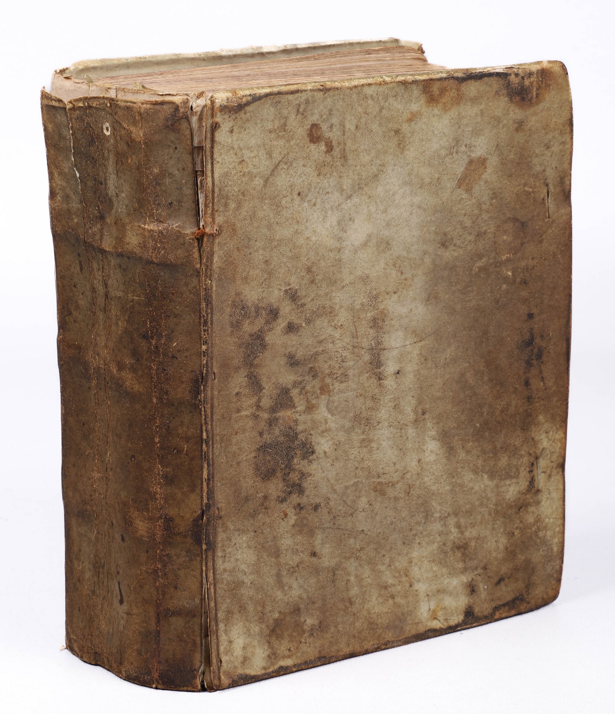A book of sermons in an early vellum
