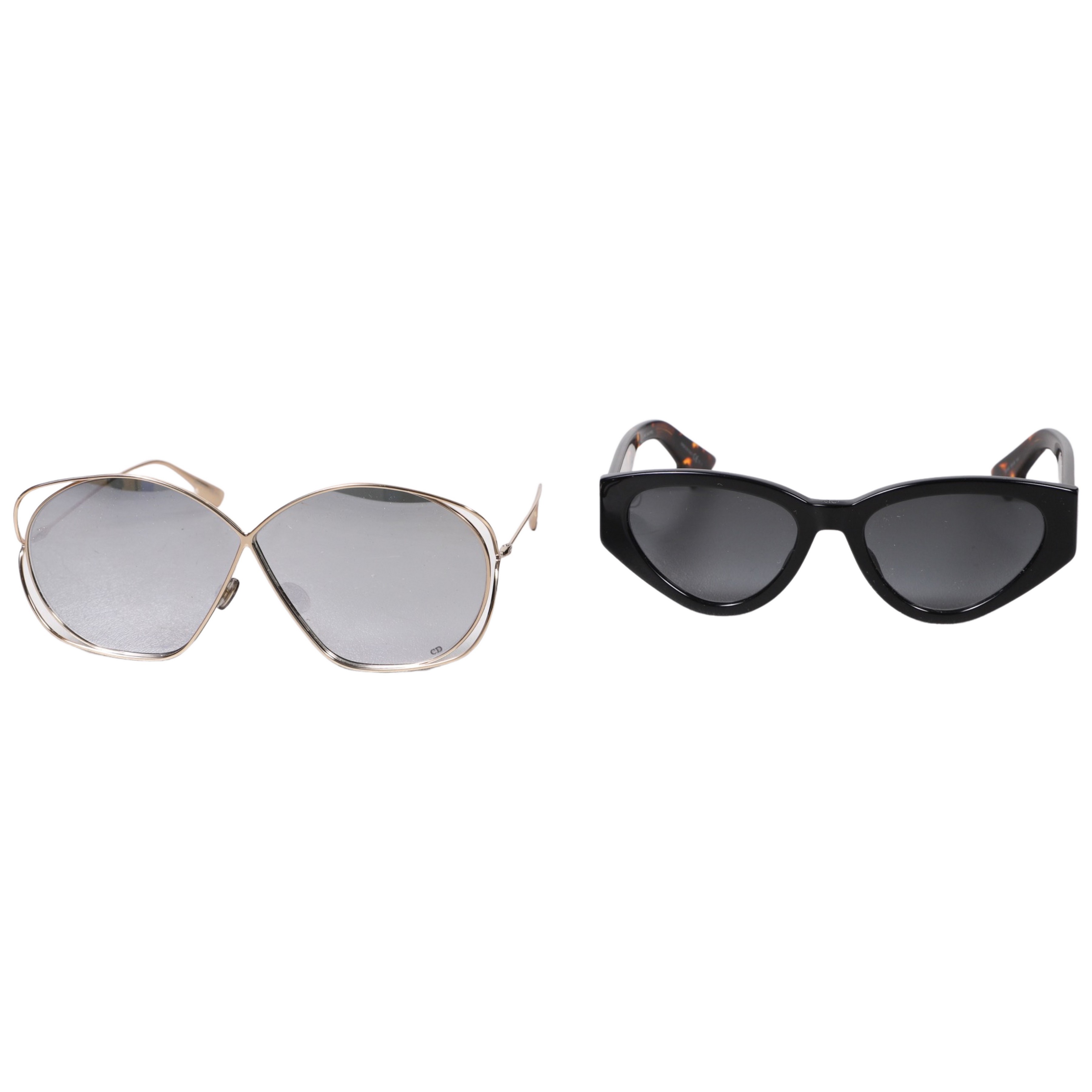 (2) Pairs Dior sunglasses to include