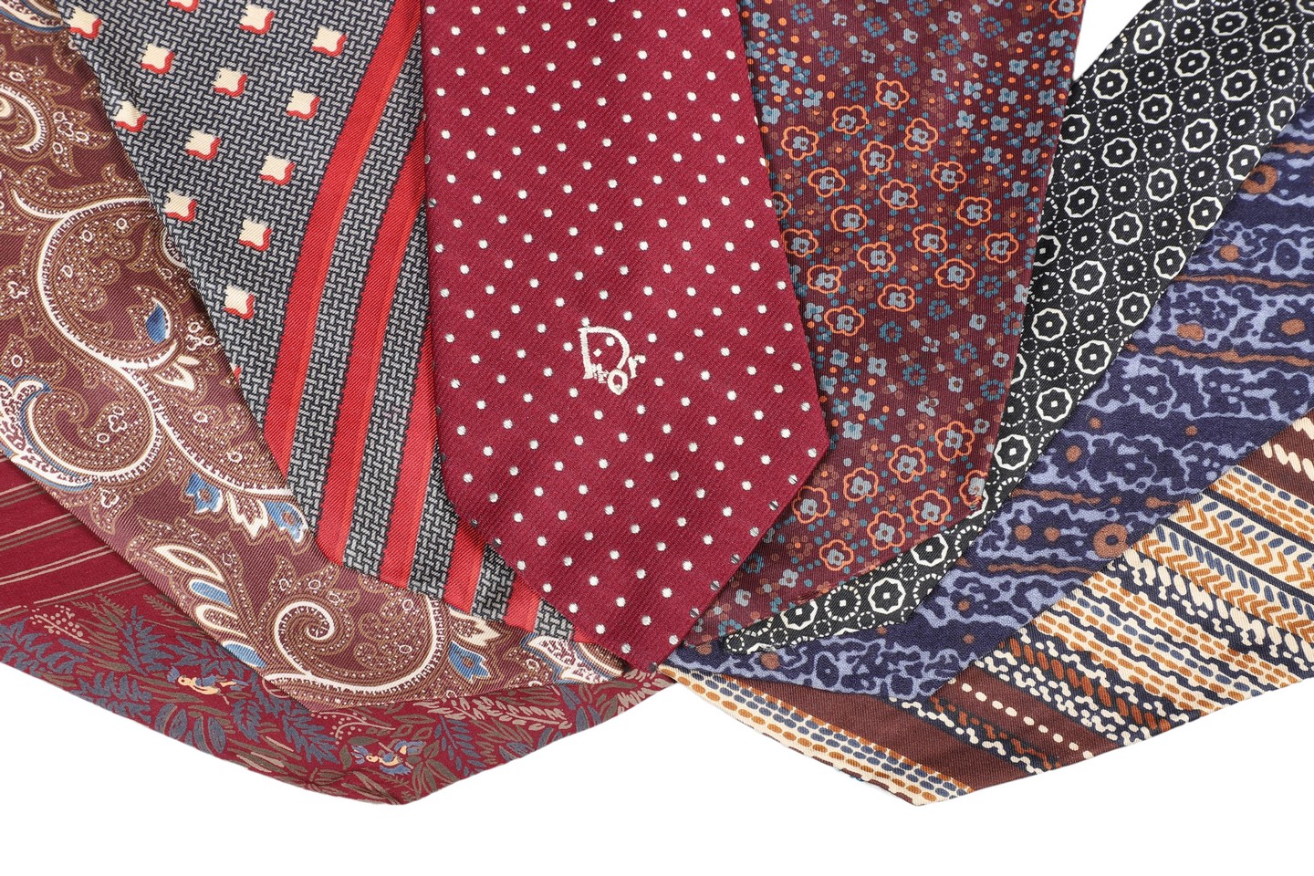  8 Vintage designer ties to include 27a672