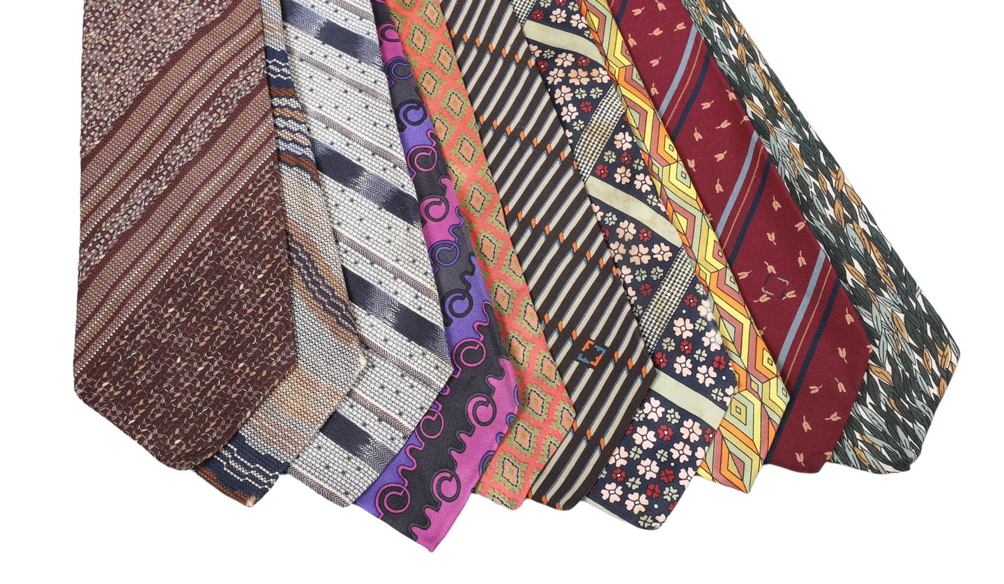  9 Vintage designer ties to include 27a673